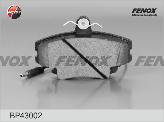 Fenox BP43002 - Тормозные колодки, дисковые, комплект autodif.ru