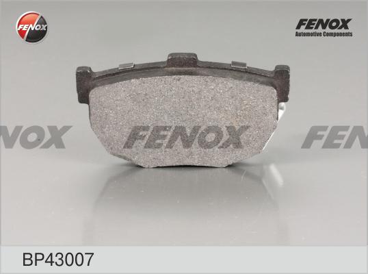 Fenox BP43007 - Тормозные колодки, дисковые, комплект autodif.ru
