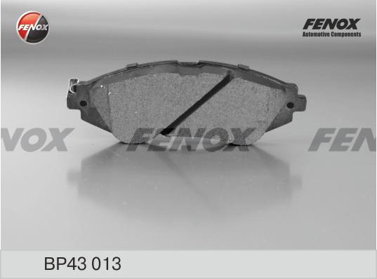 Fenox BP43013 - Тормозные колодки, дисковые, комплект autodif.ru