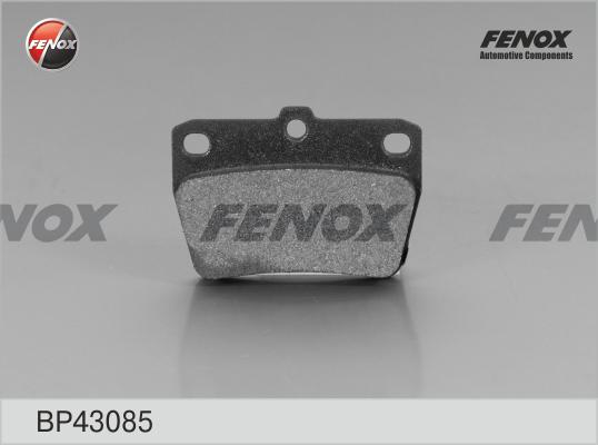 Fenox BP43085 - Тормозные колодки, дисковые, комплект autodif.ru
