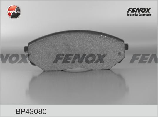 Fenox BP43080 - Тормозные колодки, дисковые, комплект autodif.ru