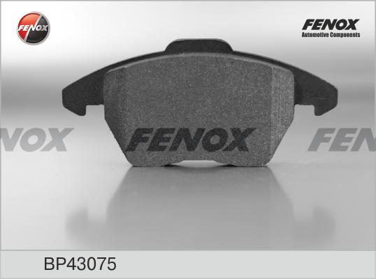 Fenox BP43075 - Тормозные колодки, дисковые, комплект autodif.ru