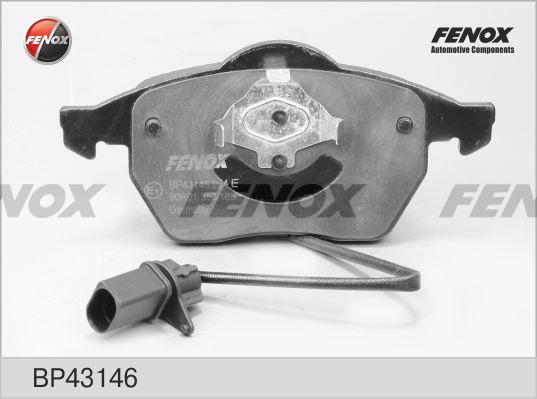 Fenox BP43146 - Тормозные колодки, дисковые, комплект autodif.ru