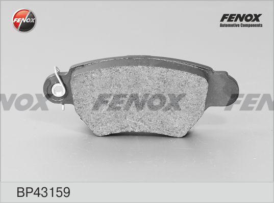 Fenox BP43159 - Тормозные колодки, дисковые, комплект autodif.ru