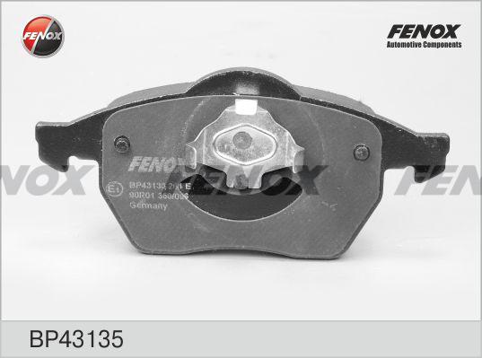 Fenox BP43135 - Тормозные колодки, дисковые, комплект autodif.ru