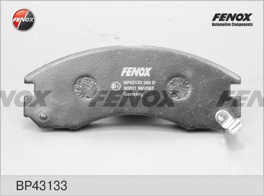 Fenox BP43133 - Тормозные колодки, дисковые, комплект autodif.ru