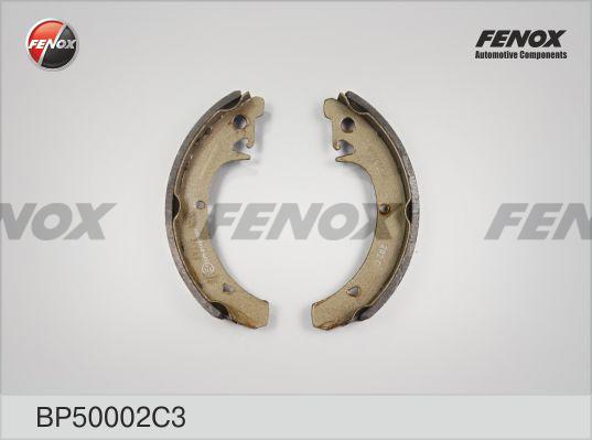 Fenox BP50002C3 - Комплект тормозных колодок, барабанные autodif.ru