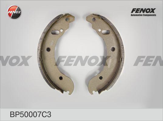 Fenox BP50007C3 - Комплект тормозных колодок, барабанные autodif.ru