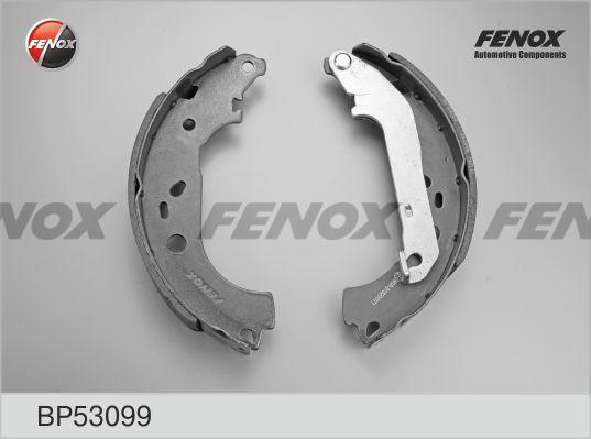 Fenox BP53099 - Комплект тормозных колодок, барабанные autodif.ru
