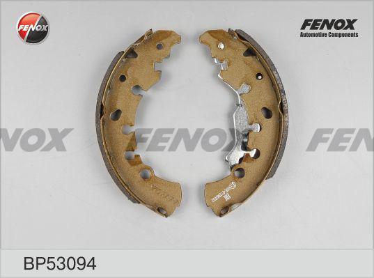 Fenox BP53094 - Комплект тормозных колодок, барабанные autodif.ru