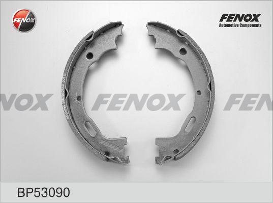Fenox BP53090 - Комплект тормозных колодок, барабанные autodif.ru