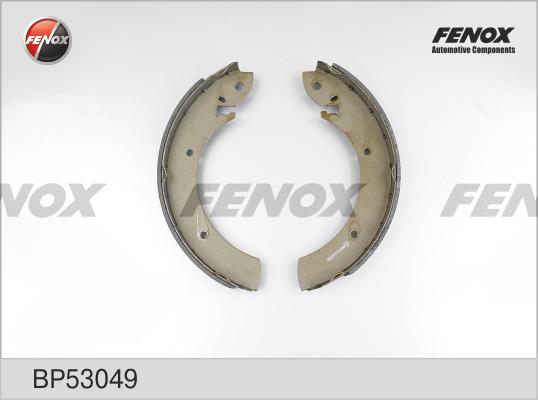Fenox BP53049 - Комплект тормозных колодок, барабанные autodif.ru