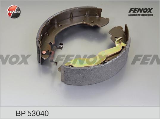 Fenox BP53040 - Комплект тормозных колодок, барабанные autodif.ru
