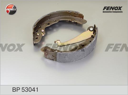 Fenox BP53041 - Комплект тормозных колодок, барабанные autodif.ru