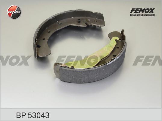 Fenox BP53043 - Комплект тормозных колодок, барабанные autodif.ru