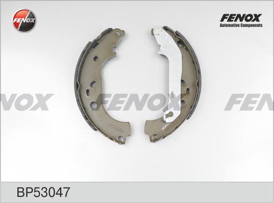Fenox BP53047 - Колодки тормозные барабанные зад прав/лев autodif.ru