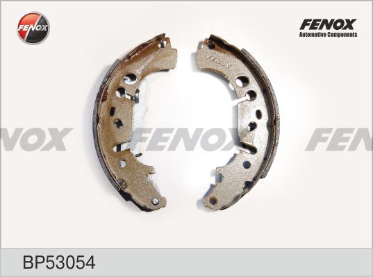 Fenox BP53054 - Комплект тормозных колодок, барабанные autodif.ru