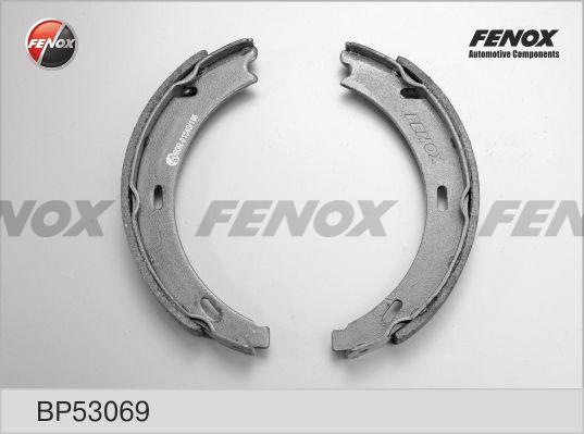 Fenox BP53069 - Тормозные колодки барабанные MB W124/W201 Стояночного тормоза 164x20 autodif.ru