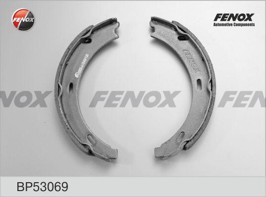 Fenox BP53069 - Комплект тормозных колодок, барабанные autodif.ru