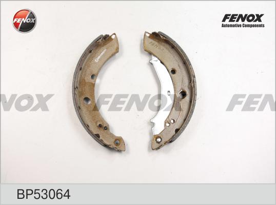 Fenox BP53064 - Комплект тормозных колодок, барабанные autodif.ru