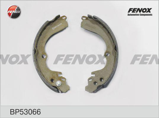 Fenox BP53066 - Комплект тормозных колодок, барабанные autodif.ru