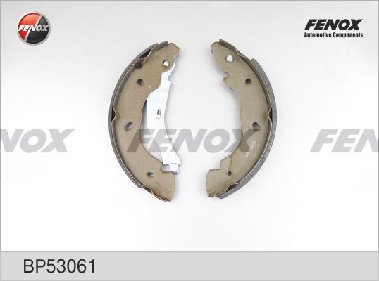 Fenox BP53061 - Комплект тормозных колодок, барабанные autodif.ru