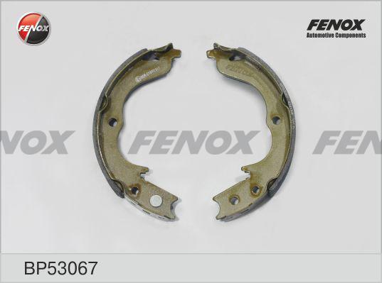 Fenox BP53067 - Комплект тормозных колодок, барабанные autodif.ru