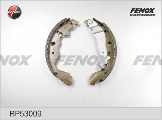 Fenox BP53009 - Комплект тормозных колодок, барабанные autodif.ru