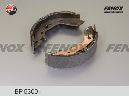 Fenox BP53001 - Комплект тормозных колодок, барабанные autodif.ru