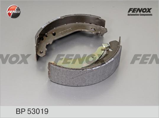 Fenox BP53019 - Комплект тормозных колодок, барабанные autodif.ru