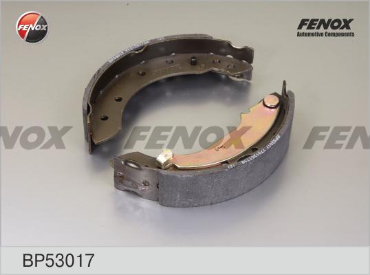 Fenox BP53017 - Комплект тормозных колодок, барабанные autodif.ru