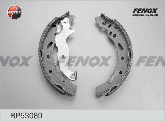 Fenox BP53089 - Комплект тормозных колодок, барабанные autodif.ru