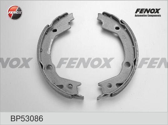 Fenox BP53086 - Комплект тормозных колодок, барабанные autodif.ru