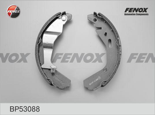 Fenox BP53088 - Комплект тормозных колодок, барабанные autodif.ru