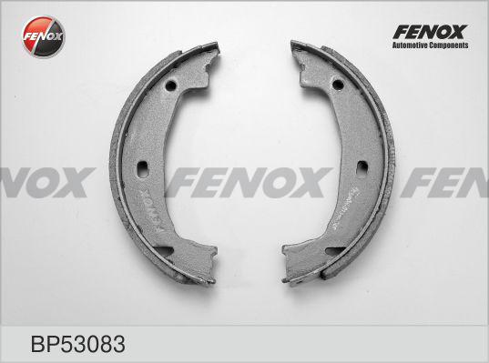 Fenox BP53083 - Комплект тормозных колодок, барабанные autodif.ru