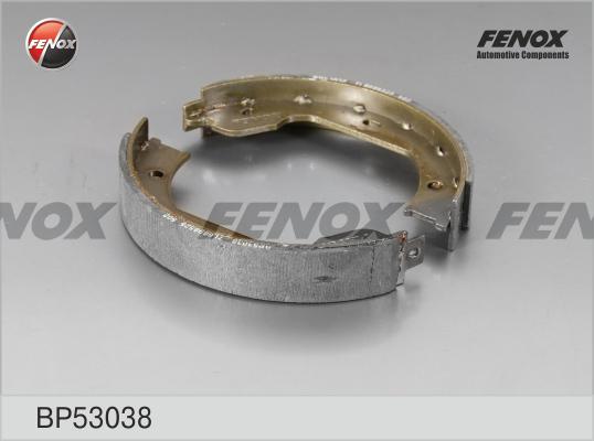 Fenox BP53038 - Комплект тормозных колодок, барабанные autodif.ru