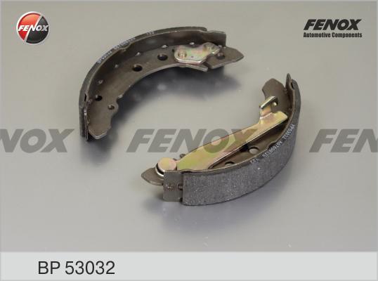 Fenox BP53032 - Комплект тормозных колодок, барабанные autodif.ru