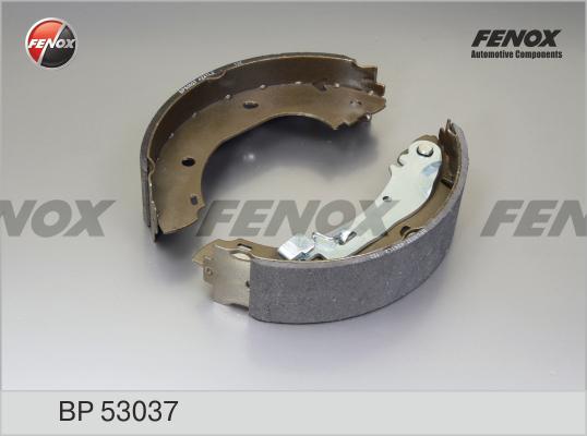 Fenox BP53037 - Комплект тормозных колодок, барабанные autodif.ru