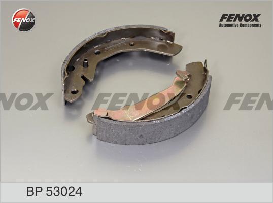 Fenox BP53024 - Комплект тормозных колодок, барабанные autodif.ru