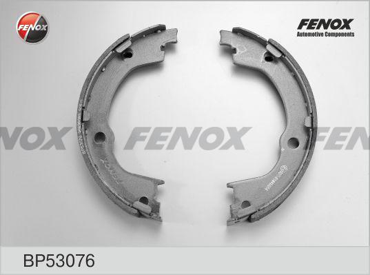 Fenox BP53076 - Комплект тормозных колодок, барабанные autodif.ru