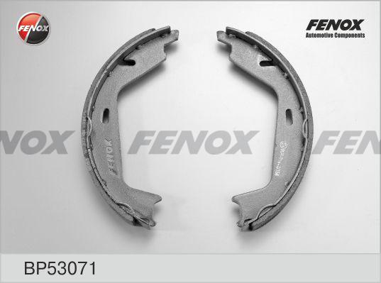 Fenox BP53071 - Комплект тормозных колодок, барабанные autodif.ru