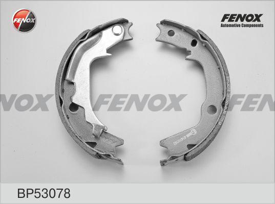 Fenox BP53078 - Комплект тормозных колодок, барабанные autodif.ru
