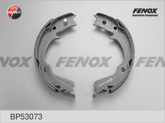 Fenox BP53073 - Колодки тормозные стояночного тормоза SUBARU Legacy, Impreza, Forester autodif.ru
