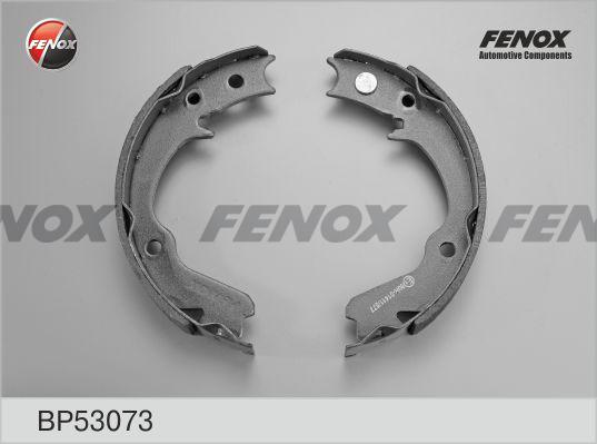 Fenox BP53073 - Комплект тормозных колодок, барабанные autodif.ru