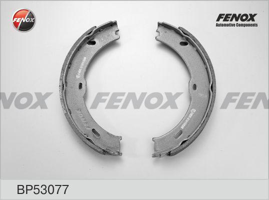 Fenox BP53077 - Комплект тормозных колодок, барабанные autodif.ru