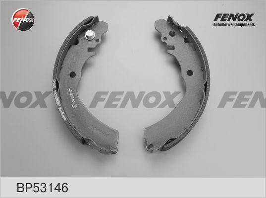 Fenox BP53146 - Комплект тормозных колодок, барабанные autodif.ru