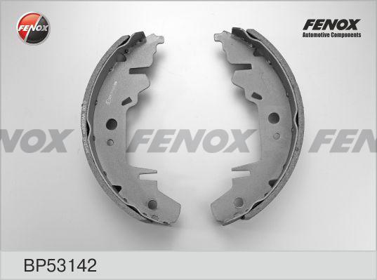 Fenox BP53142 - Комплект тормозных колодок, барабанные autodif.ru