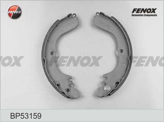 Fenox BP53159 - Комплект тормозных колодок, барабанные autodif.ru