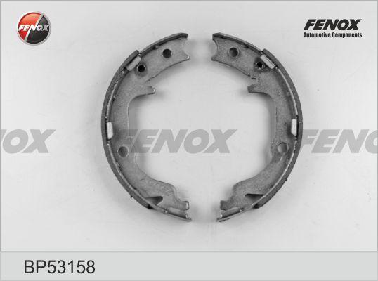 Fenox BP53158 - Комплект тормозных колодок, барабанные autodif.ru