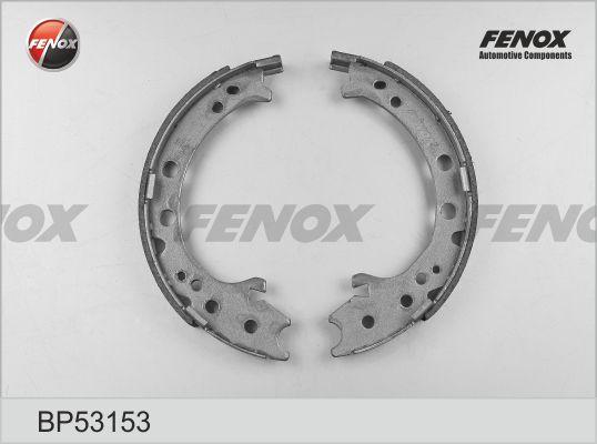 Fenox BP53153 - Комплект тормозных колодок, барабанные autodif.ru